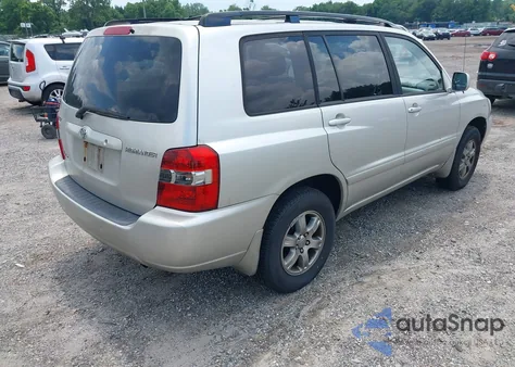 2005 Toyota Highlander V6 из США, поврежденный, VIN JTEEP21A150088886